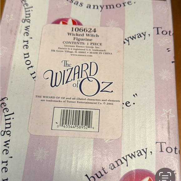 Vintage New in box Wizard of Oz Figurine Set - Multicolor